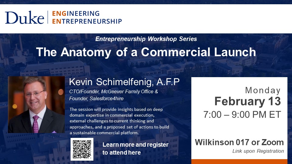 Entrepreneurship Workshop Flyer Commercial Launch- Feb 13 2023