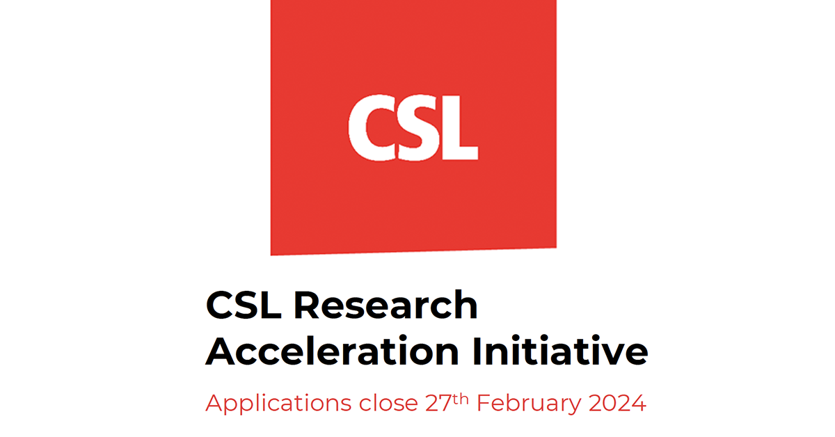 csl research acceleration initiative cover